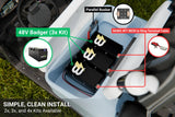 BADGER 48V 6.3kWh Lithium Battery 3x Kit