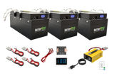 BADGER 48V 6.3kWh Lithium Battery 3x Kit