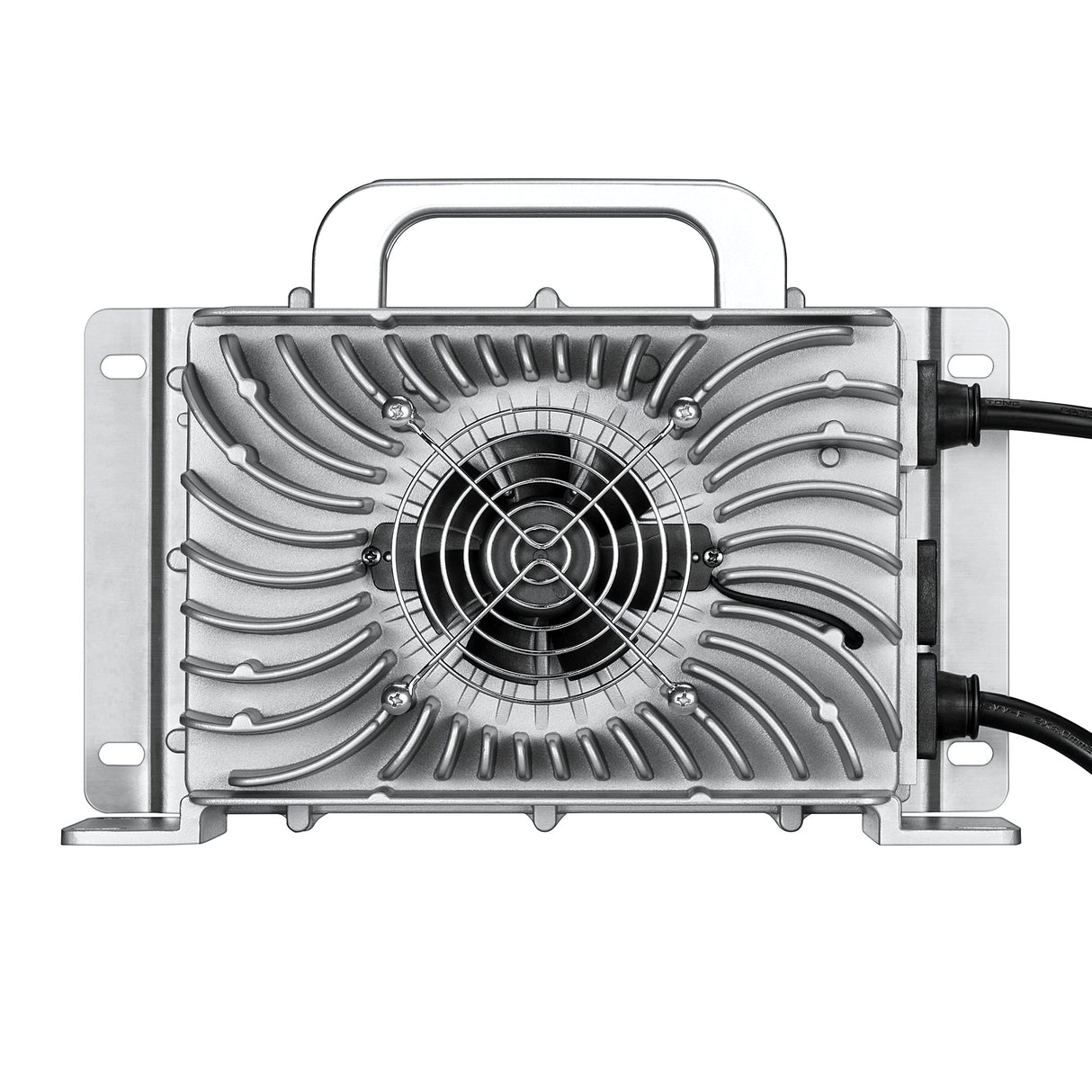 48V (57.6V) Waterproof LiFePO4 Charger | 20A / 25A,  100-240V AC, 8-in-1 Protection, Fan-Cooled