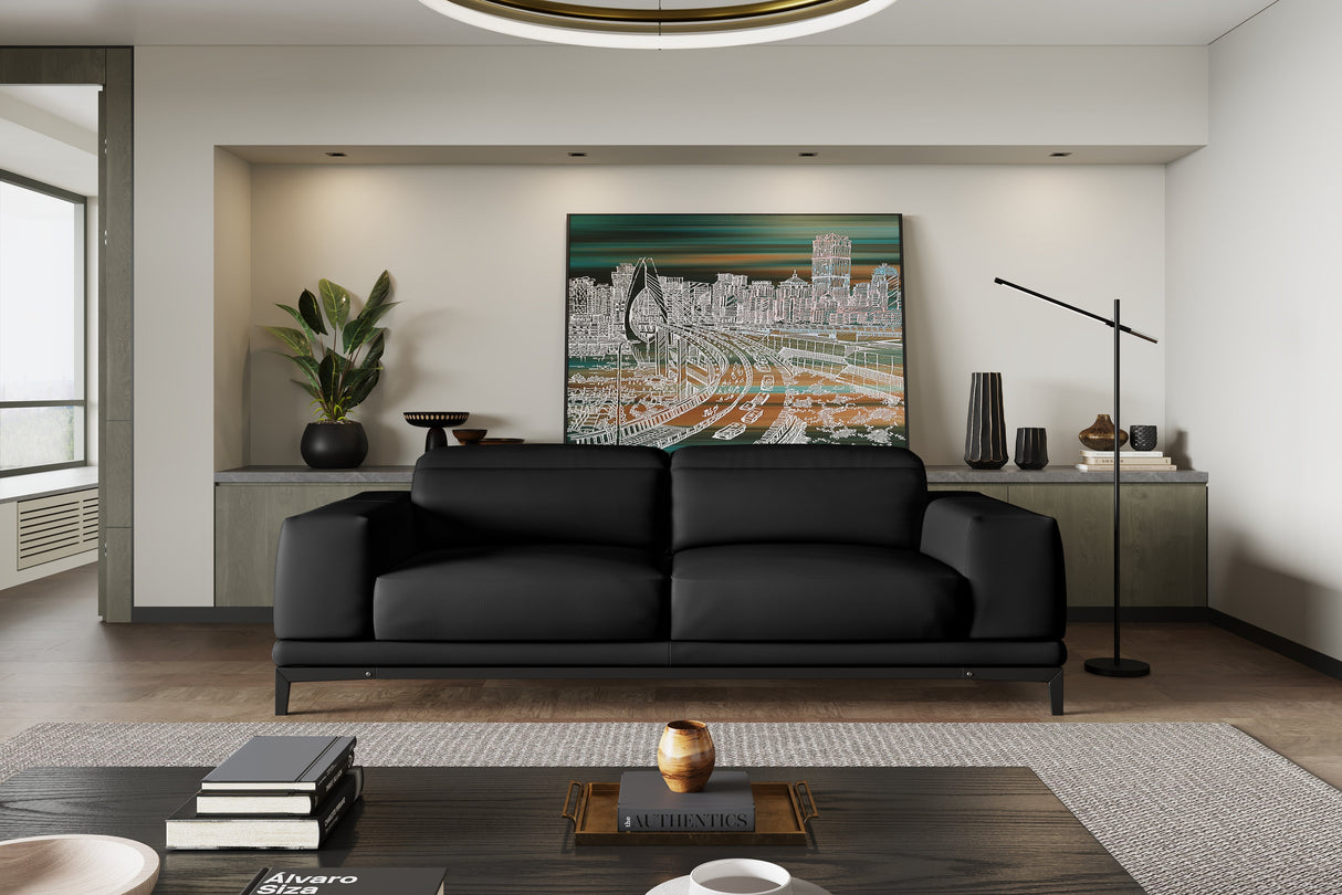 Valletta Leather Sofa