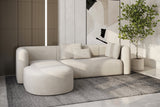 Jordyn Velvet Fabric Sectional Sofa