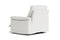 Valencia Vivian Top Grain Leather Recliner Seat, Winter White