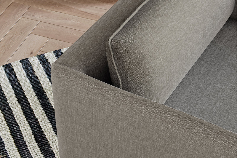 Valencia Katherine Performance Fabric Accent Chair, Charcoal Grey