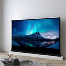 VIVIDSTORM S White Cinema Motorized Tension Floor Rising Projector screen– Classic Version
