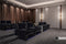 Valencia Naples Elegance Home Theater Seating Row of 2, Raven