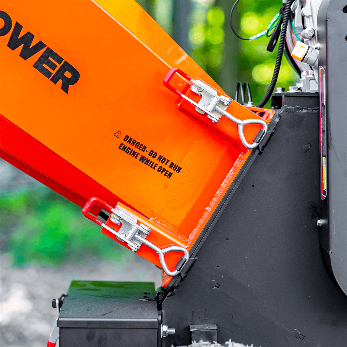 4" 7 HP 208cc Kinetic Drum Chipper