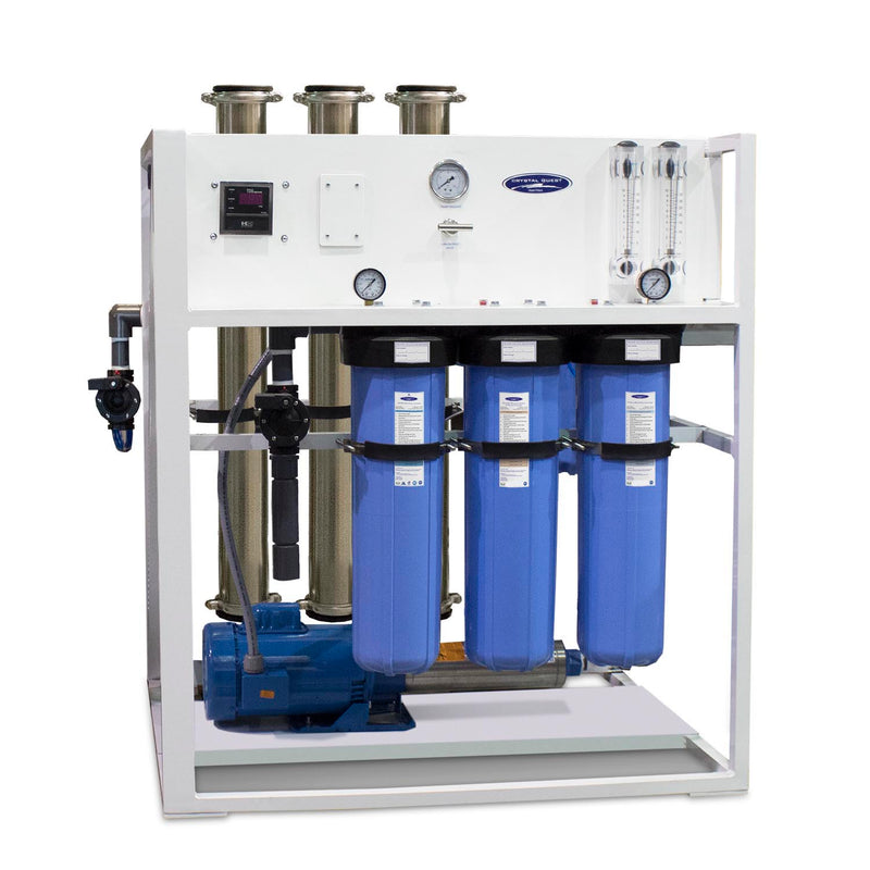 Commercial Mid-Flow Reverse Osmosis System (500-7000 GPD)