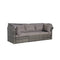 5 PCS Outdoor Patio Wicker Daybed Furniture Set With Retractable Canopy (SAK37816)