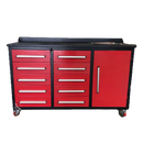 5.5ft Heavy Duty Mobile Workbench with Cabinet & 10 Drawers