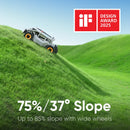 Extended Power Bundle: Mowrator S1 4WD Lawn Mower+Extra 12Ah Battery