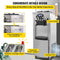 53" Freestanding 3-Flavors Commercial Soft Serve Yogurt Ice Cream Machine Maker With Auto Clean (SAK74031)