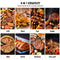 53" Heavy Duty Portable Wood Pellet BBQ Grill With Cart (SAK93641)
