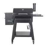 53" Heavy-Duty Portable Wood Pellet BBQ Grill With Cart (SAK93641)