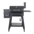 53" Heavy Duty Portable Wood Pellet BBQ Grill With Cart (SAK93641)