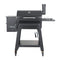 53" Heavy Duty Portable Wood Pellet BBQ Grill With Cart (SAK93641)