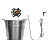 53" Heavy-Duty Portable Wood Pellet BBQ Grill With Cart (SAK93641)