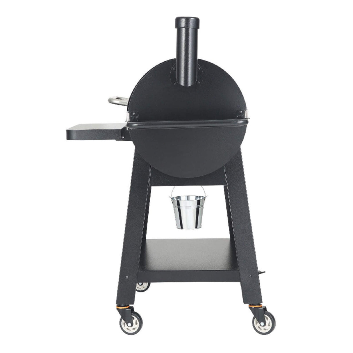 53" Heavy-Duty Portable Wood Pellet BBQ Grill With Cart (SAK93641)