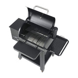 53" Heavy-Duty Portable Wood Pellet BBQ Grill With Cart (SAK93641)