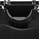 53" Large Premium Salon Barber Backwash Shampoo Chair W/ Bowl, Sink & Footrest (98127653)