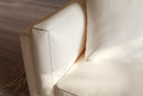 Valencia Zadar Leather Wide Seats Sofa, Beige