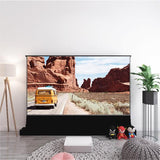 VIVIDSTORM S PRO/S PRO P Motorized Tension Floor Rising UST ALR Projector screen– Classic Version