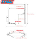 Katool Two Post Clear-floor Vehicle Lift 11,000lbs M110