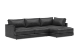 Serena Leather Sectional Sofa