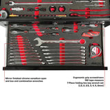 MotoBox | 103-Piece Metric Motorcycle Tool Set with 5-Drawer Hand Carry Tool Box