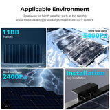 370W/ 415W/ 500W Mono Black PERC Solar Panel UL 61730 CEC Listed