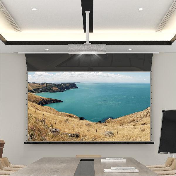 VIVIDSTORM PRO A Slimline Motorized Tension UST ALR Projector screen– Classic Version