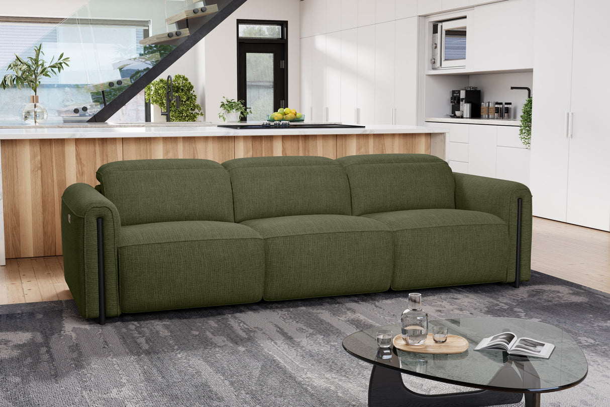 Octavia Fabric Dual Reclining Cloud Sofa