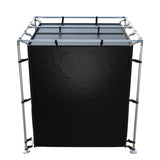 Large Faraday Tent – LX Black RF/EMI Portable Shielding Enclosure Room (7′ x 7′ x 6.5′)