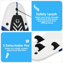 6' Inflatable Blow Up Stand Up Paddle SUP Surfboard (SAK94461)