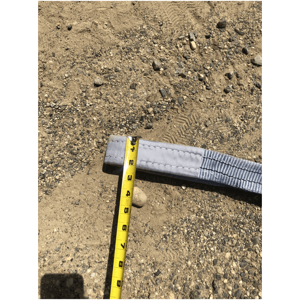 Greatbear 6.5ft Flat Eye and Eye - Type 3 Web Sling - 8000lb