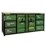 6.5ft Workbench Cabinet with 6 Drawers and 2 Cabinets