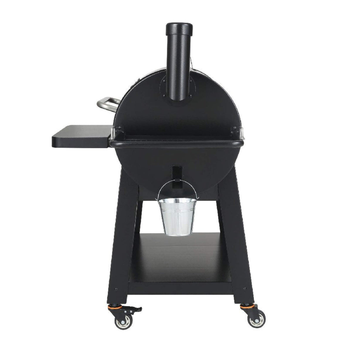 62" Heavy-Duty Portable Wood Pellet BBQ Grill With Cart (SAK91308)