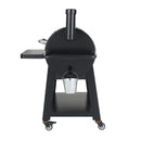 62" Heavy Duty Portable Wood Pellet BBQ Grill With Cart (SAK91308)