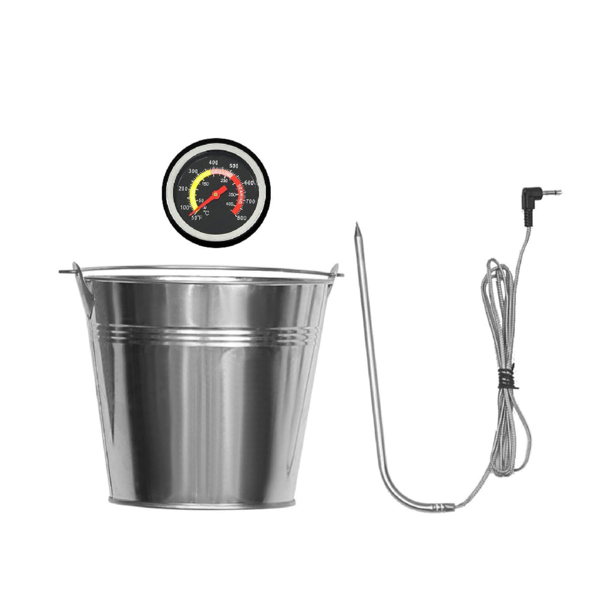 62" Heavy-Duty Portable Wood Pellet BBQ Grill With Cart (SAK91308)