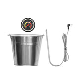 62" Heavy-Duty Portable Wood Pellet BBQ Grill With Cart (SAK91308)