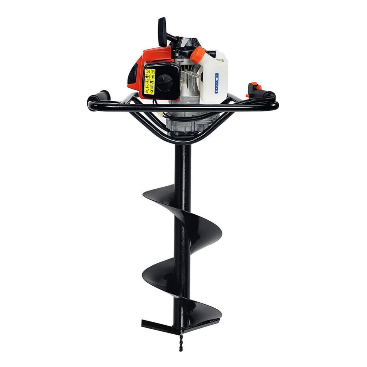 12" Gasoline Powered Post Hole Digger Earth Auger Machine, 63CC (SAK14852)