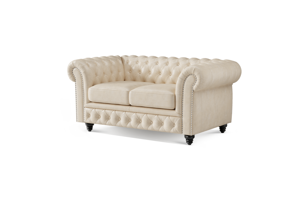 Parma Leather Chesterfield Sofa