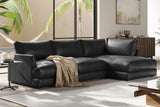 Serena Leather Sectional Sofa