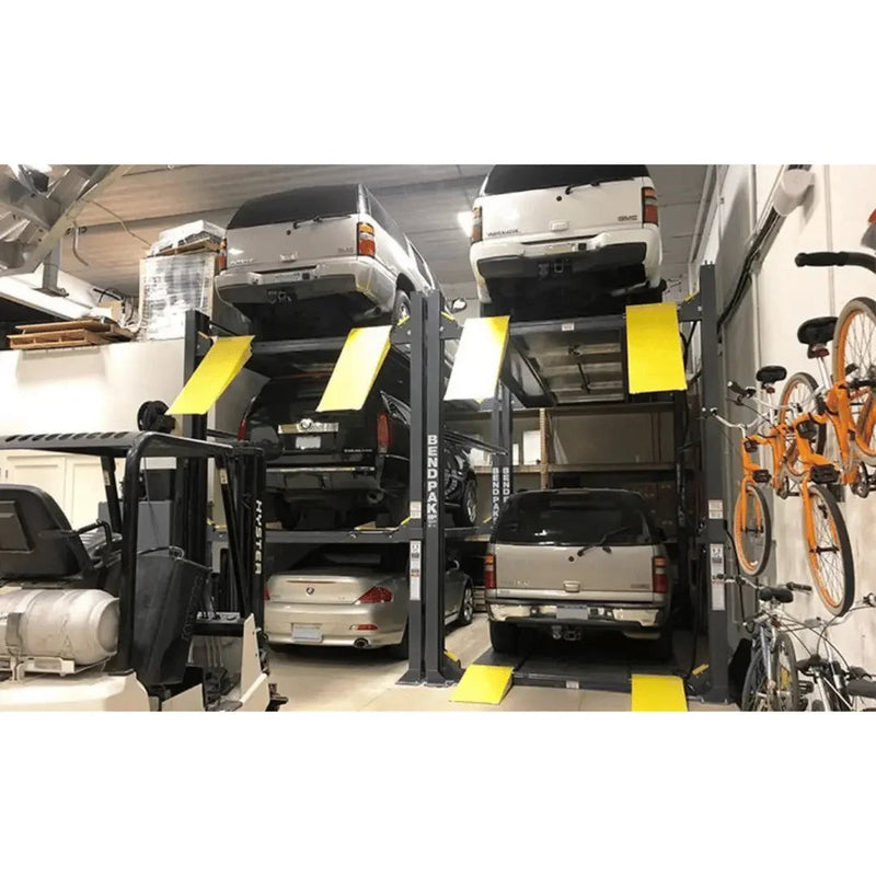 BendPak HD-973PX 9,000 and 7,000 Lb. Capacity Three-Level Parking Lift