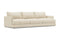 Valencia Serena Leather Three Seats Sectional Sofa, Beige