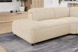 Octavia Fabric Reclining Corner Sectional Cloud Sofa