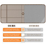 6ft Rectangle Picnic Table With Umbrella Hole