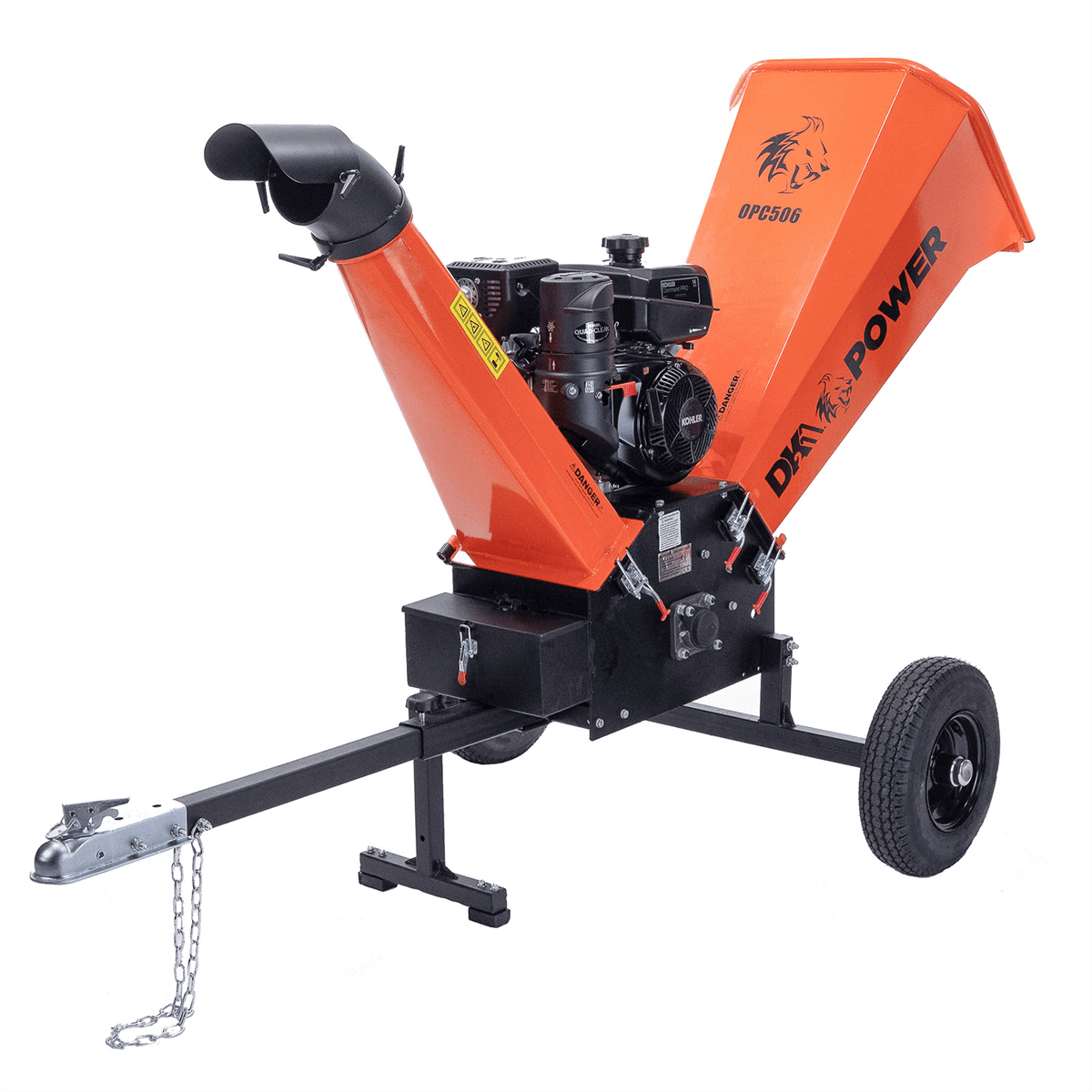 6" 14HP 429cc Cyclonic Drum Chipper Shredder (Electric Start)