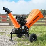 6" 14HP 429cc Cyclonic Drum Chipper Shredder (Electric Start)