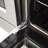 FORNO Appliance Package - 48" Gas Range, 36" Refrigerator, Microwave Drawer, Dishwasher, AP-FFSGS6244-48-25