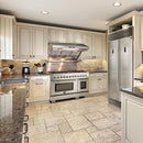 FORNO Appliance Package - 48" Gas Range, Range Hood, 60" Refrigerator, Dishwasher, Microwave Drawer, Wine Cooler, AP-FFSGS6244-48-22